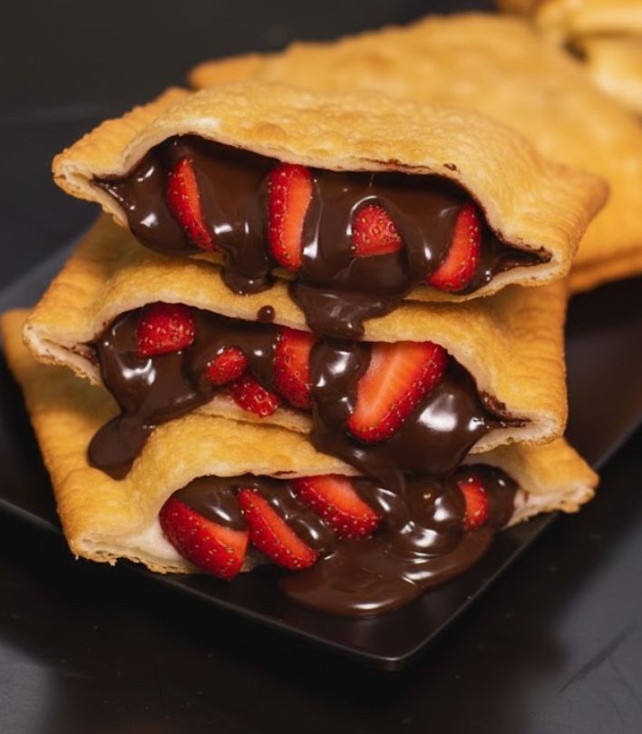 Pastel de Morango C/ Chocolate