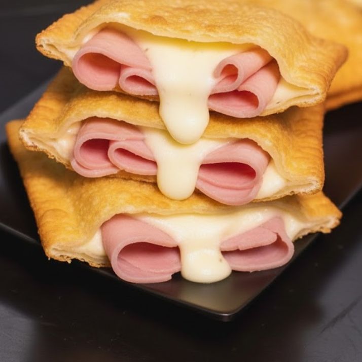 Pastel de Presunto e Queijo