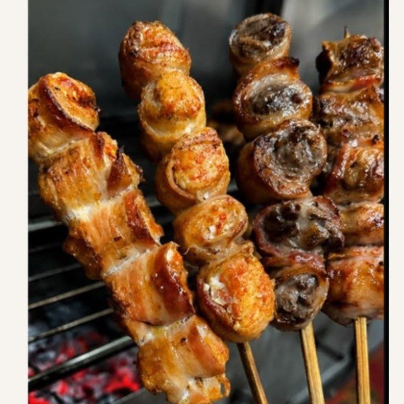 Espeto de Frango C/ Bacon
