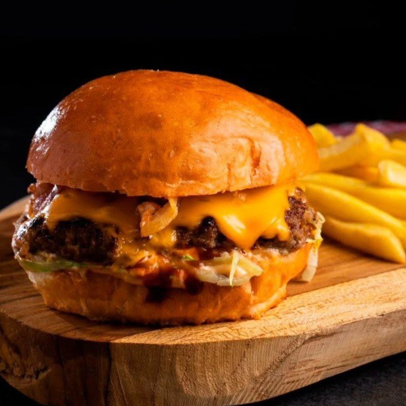 Hambúrguer de Cheddar