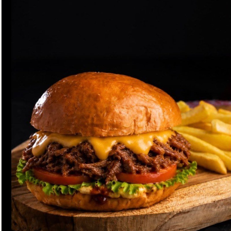 Hambúrguer de Carne de Panela