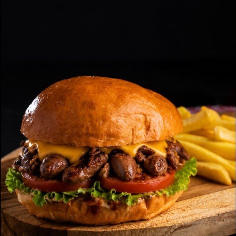 Hambúrguer de Coração