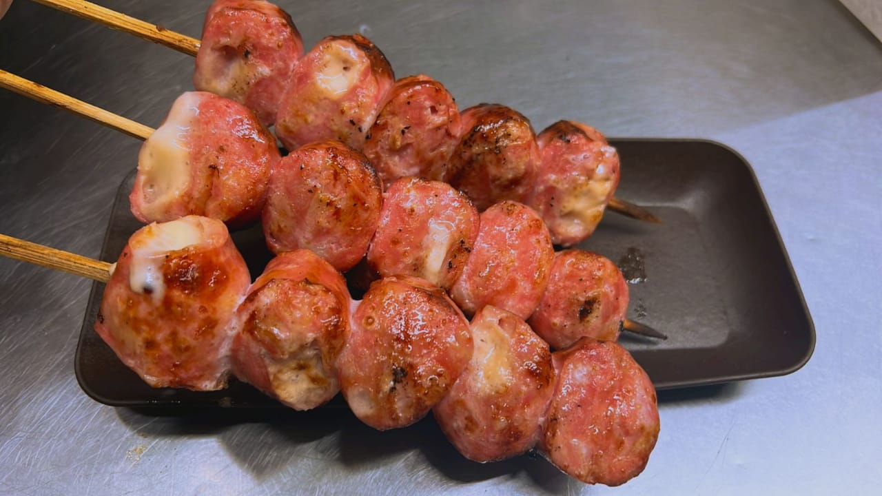 Espeto de Calabresa