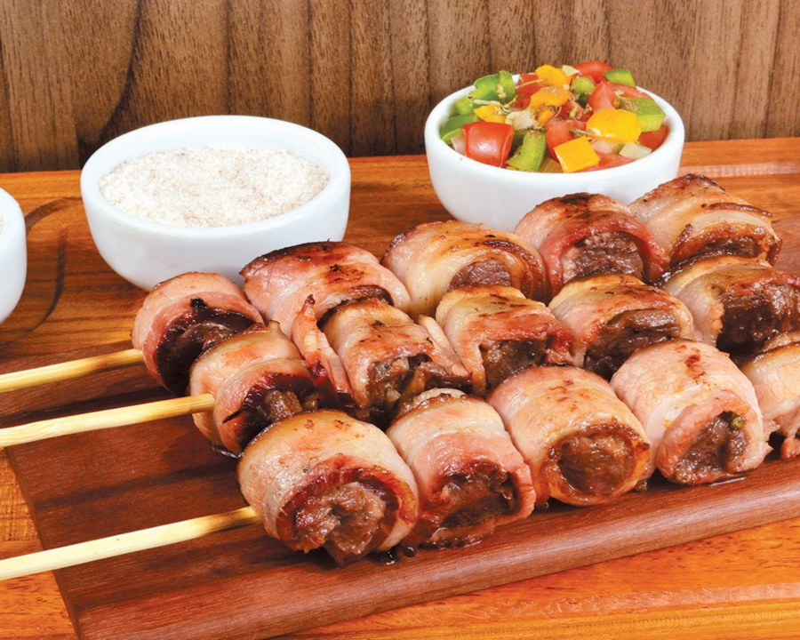 Espeto de Filé C/ Bacon