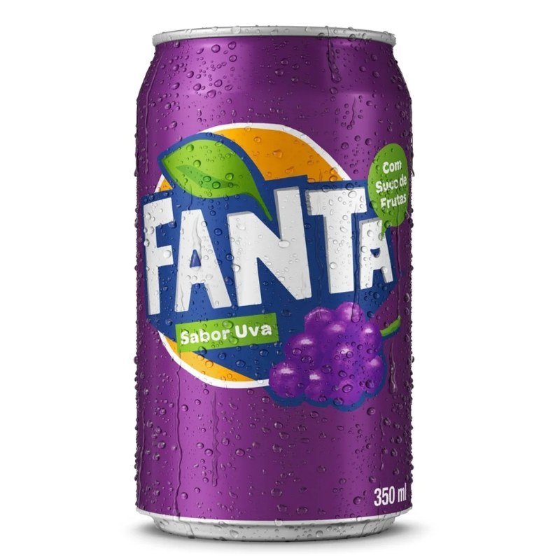 Fanta Uva Lata 350 ml