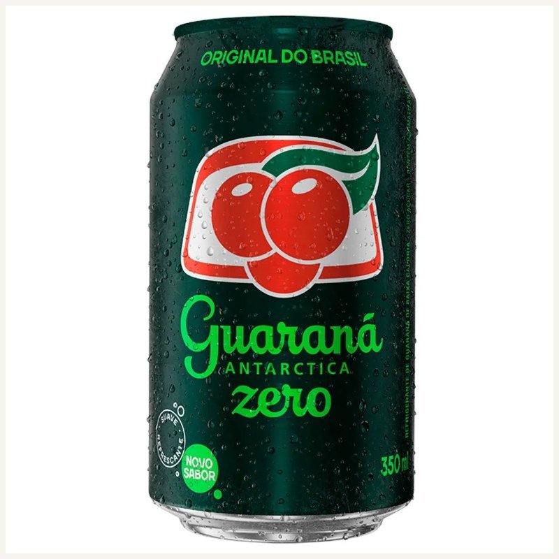 Guaraná Antártica Zero Lata 350 ml