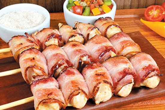 Espeto de Frango C/ Bacon