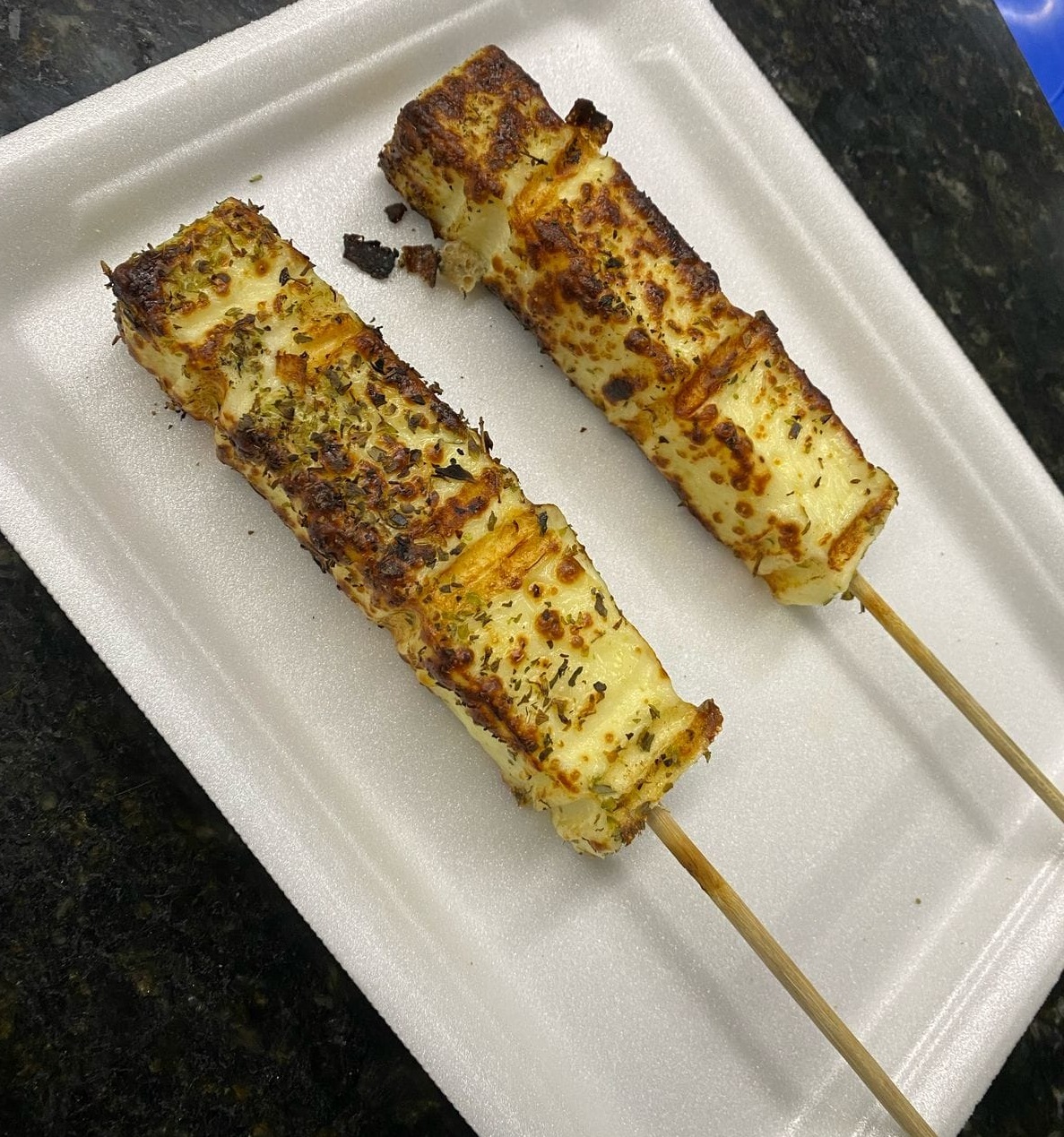 Espeto de Queijo Coalho e Orégano